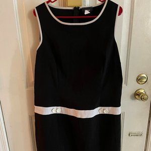 Pulse black and white dress